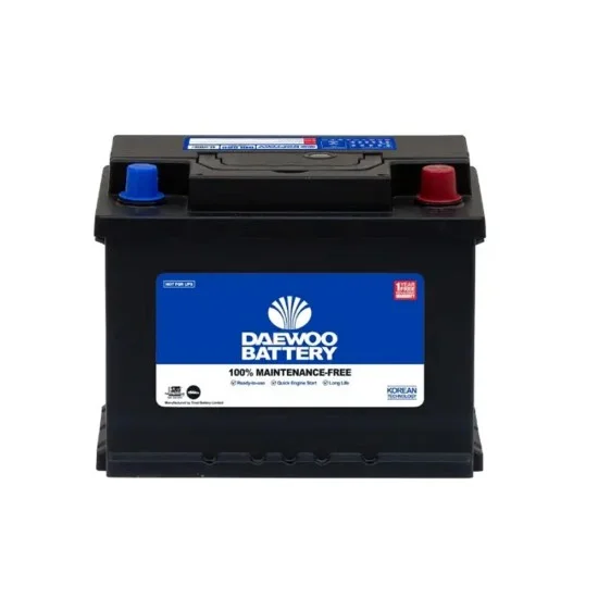 Daewoo DIN-600 Lead Acid Sealed Car Battery