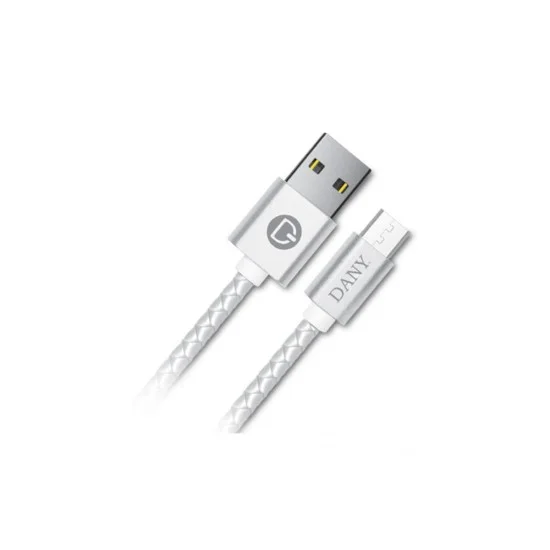 Dany B-550 Leather Braided Android Cable