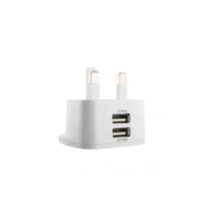 Dany H-82 'T' Shape 2 USB UK Home Charger 2.1A