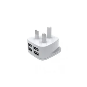 Dany H-84 'T' Shape 4 USB UK Home Charger 2.1A