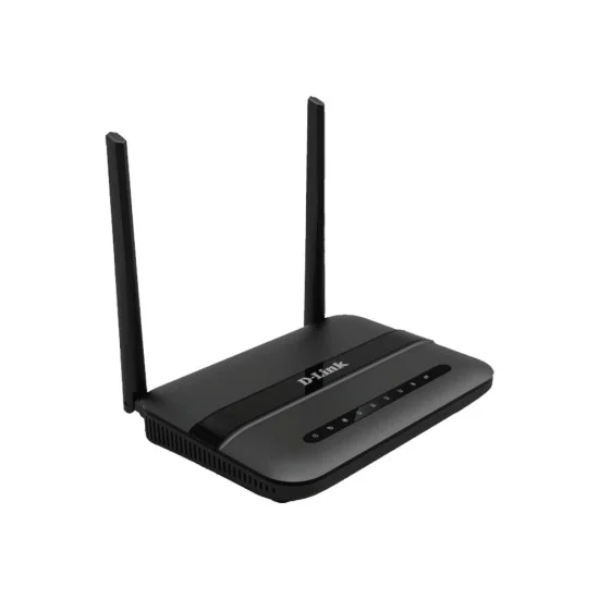 D-Link DSL-124 Wireless N 300 ADSL2+ 4-Port Router
