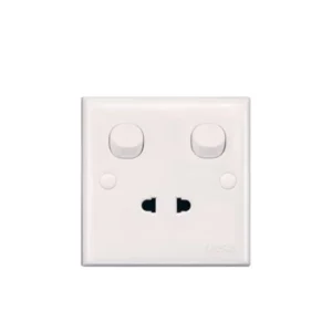 E-Series E15U 10A 2 Pin Universal Switched Socket