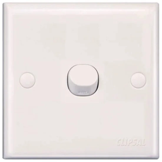 E‐Series E31/1/2A 10AX 1 Gang 1 Way Switch