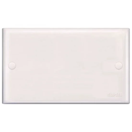 E-Series E31/2X 2 Gang Blank Plate