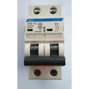 Terasaki EPC Double Pole 10KA 16KA Miniature Circuit Breaker