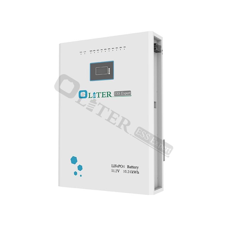 Oliter 51.2V 200Ah Wall-Mounted Lithium Battery (10.24kWh)