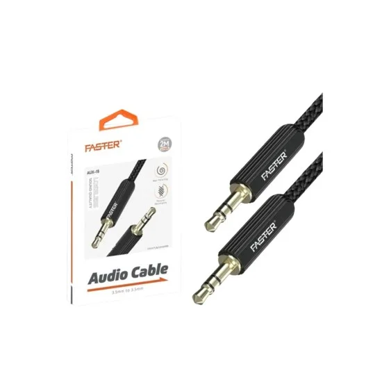 FASTER AUX-15 Audio Cable For 3.5mm to 3.5mm Port