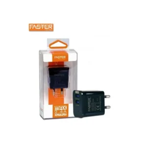 Faster (FAC-400) 2 Port Home Charger 2.4A