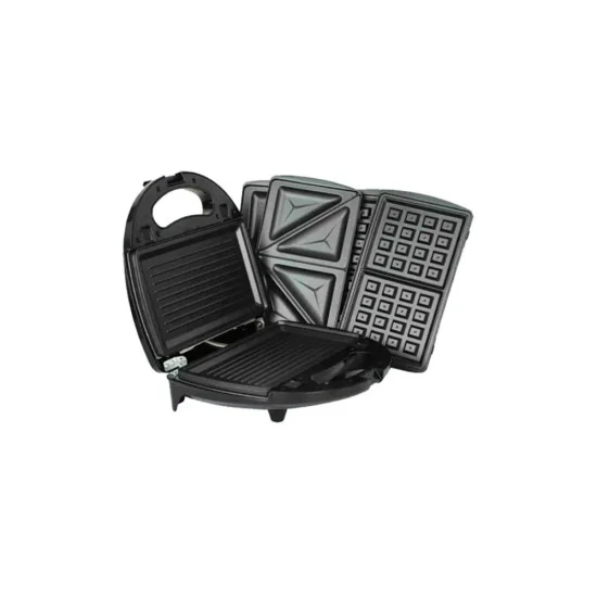 Gaba National GNE-6192 3 Steel Plate Sandwich Maker