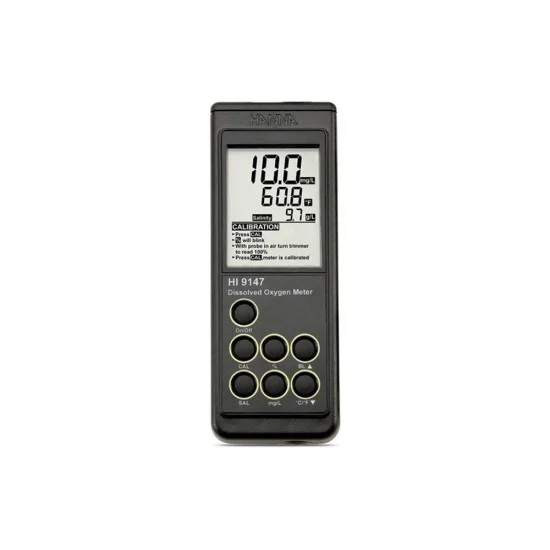 HANNA-HI-9147 Dissolved Oxygen Meter for Aquaculture