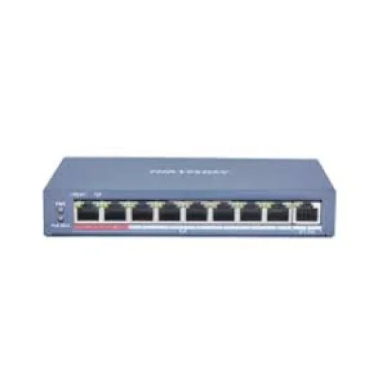 Hikvision DS-3E0109P-E-P 8-Port Fast Ethernet Unmanaged POE Switch