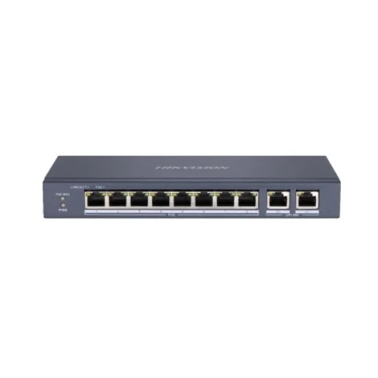 Hikvision DS-3E0310P-E-M 8-Port Fast Ethernet Unmanaged POE Switch