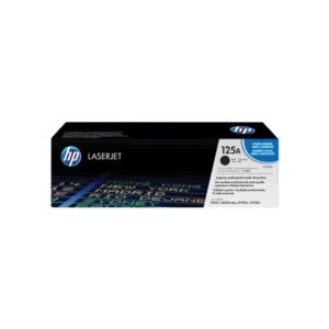 HP 125A Black Original LaserJet Toner Cartridge CB540A