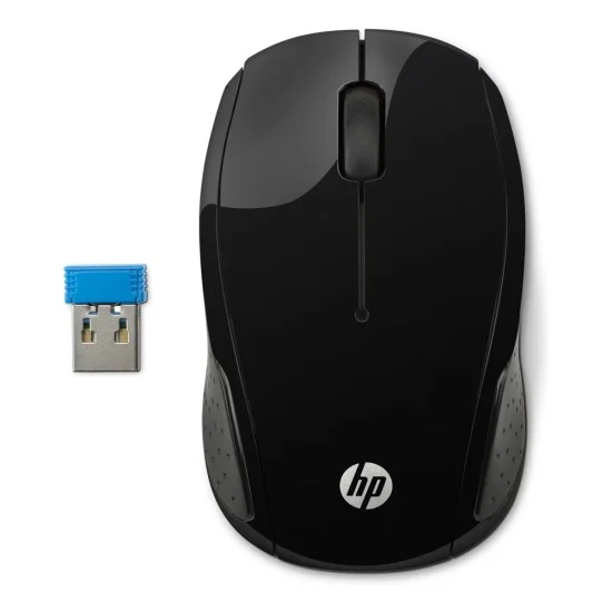 HP 200 WIRELESS MOUSE 1000DPI USB DONGLE