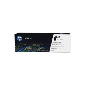 HP 312A Black Original LaserJet Toner Cartridge CF380A