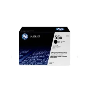 HP 55A Black Original LaserJet Toner Cartridge CE255A