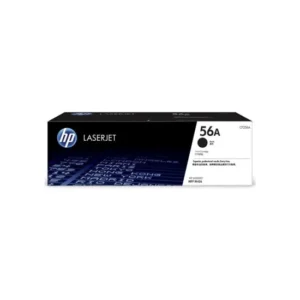 HP 56A Black Original LaserJet Toner Cartridge CF256A