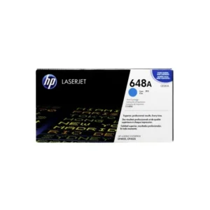HP 648A Cyan Original LaserJet Toner Cartridge CE261A