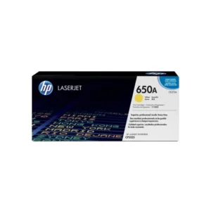 HP 650A Yellow Original LaserJet Toner Cartridge CE272A