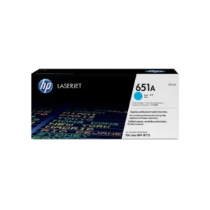HP 651A Cyan Original LaserJet Toner Cartridge CE341A
