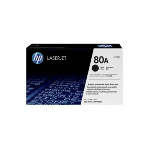 HP 80A Black Original LaserJet Toner Cartridge CF280A