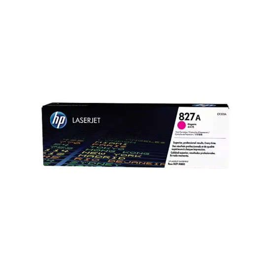HP 827A Magenta Original LaserJet Toner Cartridge CF303A