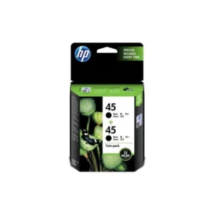 HP 45 Black InkJet Cartridge Twin Pack C6650BN