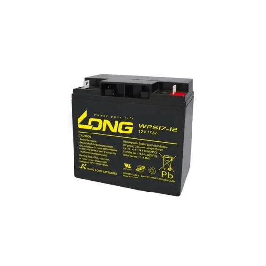 Long 12V 17Ah Dry Maintenance Battery (WPS17-12)