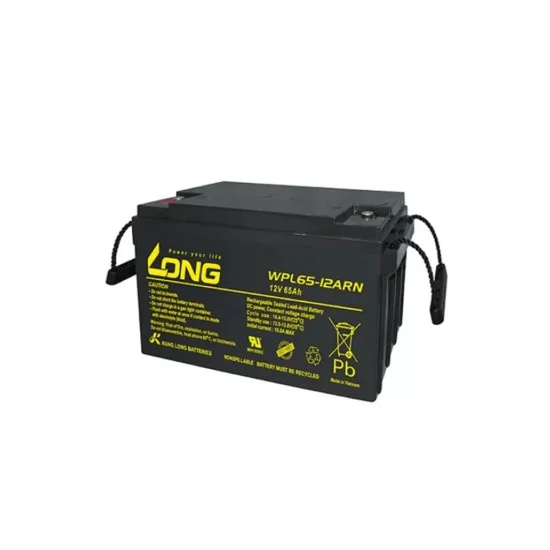 Long 12V 65AH Dry Maintenance Battery (WPL65-12ARN)