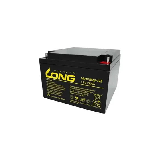 Long 12V 26AH Dry Maintenance Battery (WP26-12)