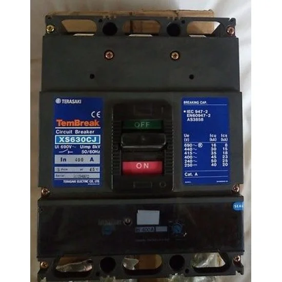 Terasaki MCCB TemBreak XS630CJ
