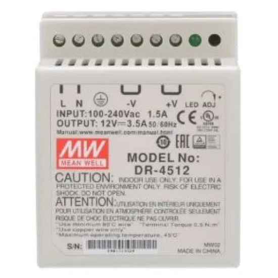 Mean Well DR-4512 Power Supply