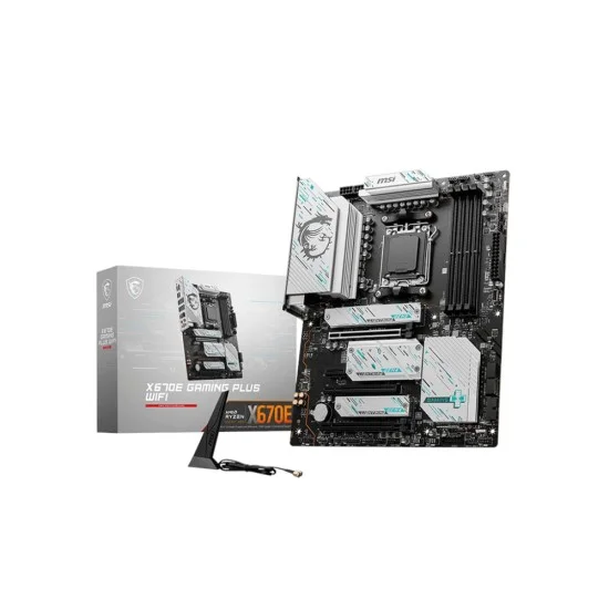 MSI X670E Gaming Plus Wifi DDR5 AMD AM5 ATX Motherboard