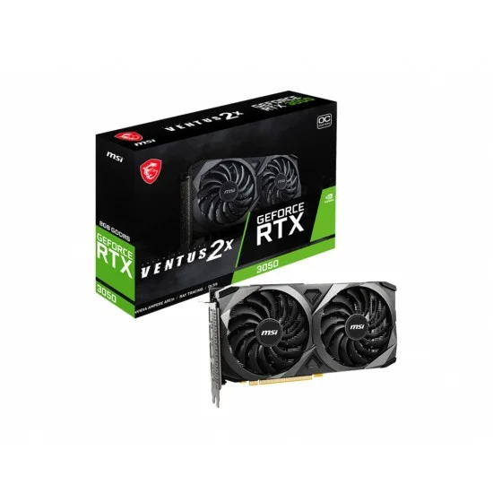 MSI GEFORCE RTX 3050 VENTUS 2X 8G OCq Graphic Card