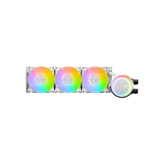 MSI MAG Core Liquid E360 White ARGB AIO 360mm Liquid CPU Cooler