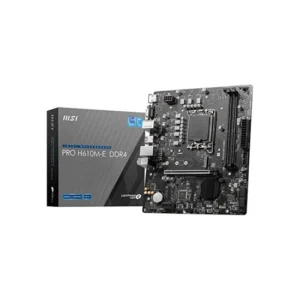 MSI Pro B760M-E DDR4 Intel 12/13th Gen micro ATX Motherboard