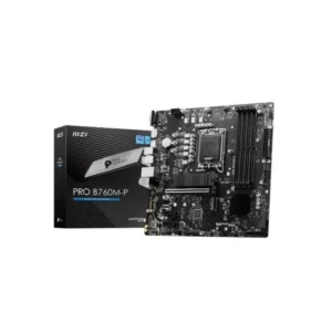 MSI Pro B760M-P DDR5 Intel 12/13/14th Gen micro ATX Motherboard