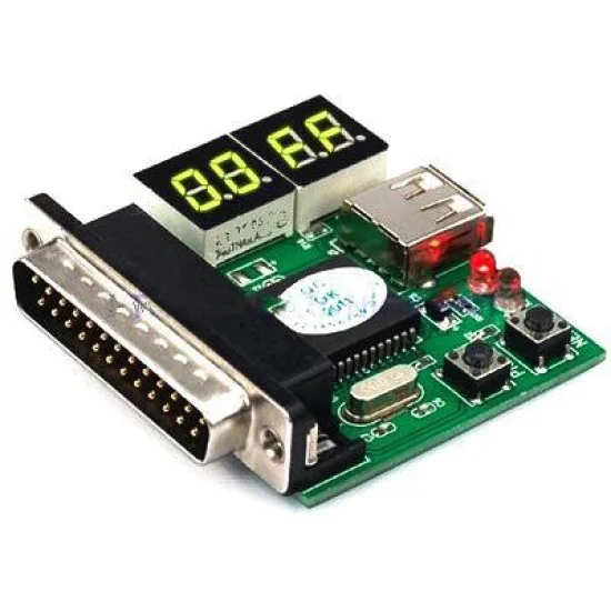 USB 4-Digit PC Analyzer Diagnostic Card Motherboard Tester
