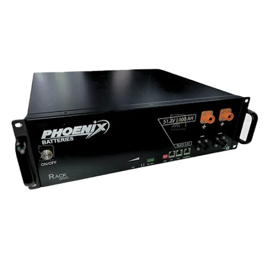 Phoenix (RLR-5.1-X1) LiFePO4 Lithium battery 51.2V 100Ah Rack Series