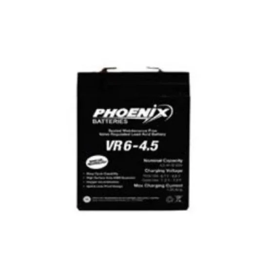 Phoenix VR 6-4.5 VRLA Battery 4.5AH