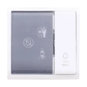 Pieno E8231BPDMW Bell Press Switch With PCU Indicator