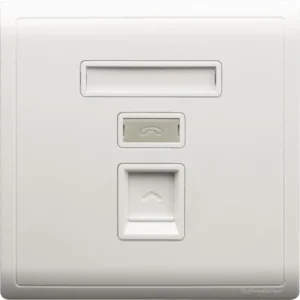 Pieno E8231RJS4 1 Gang Telephone Outlet