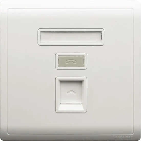 Pieno E8231RJS4 1 Gang Telephone Outlet