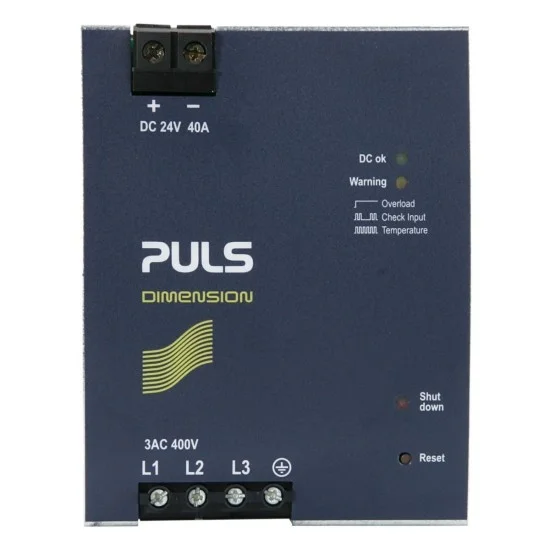 Puls Dimension XT40.241 DIN-Rail Power Supply 24V, 40A