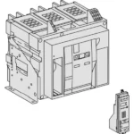 Schneider Air Circuit Breaker ACB 1600A 4P 48050