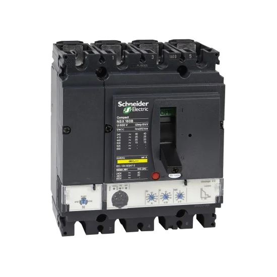 Schneider NSX100B 100A 4P Micrologic 2.2 Circuit Breaker