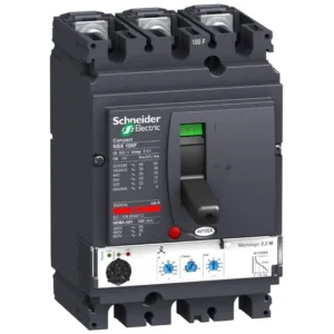 Schneider Circuit Breaker Compact NSX100F Micrologic 2.2 100A 3Pole 3d