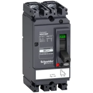 Schneider Circuit Breaker Compact NSX100F TMD 80A 2Pole 2d