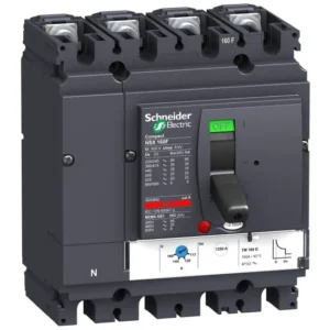 Schneider Circuit Breaker Compact NSX160F TMD 125A 4Pole 4d