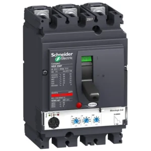 Schneider Circuit Breaker Compact NSX250F Micrologic 2.2 250A 3Pole 3d